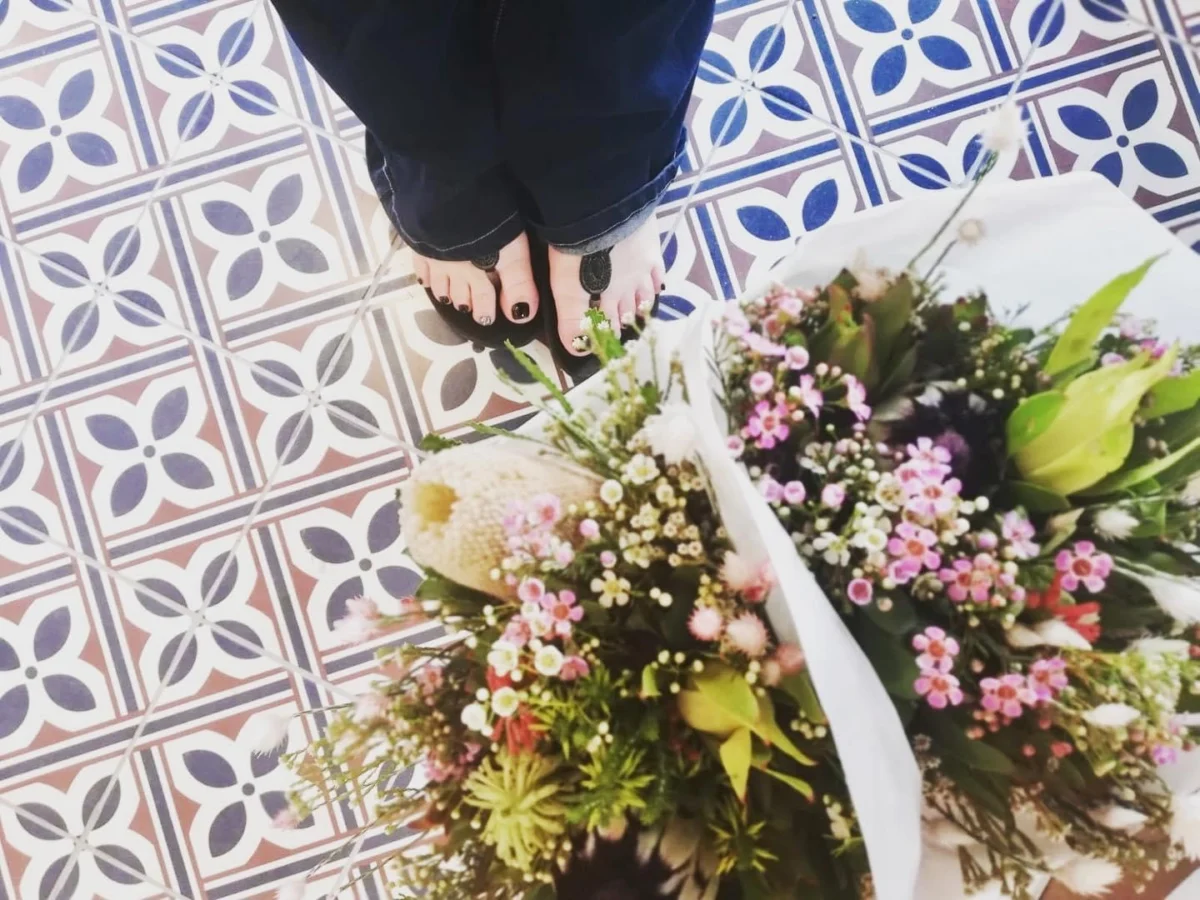 Fresh Flowers at Blue Kiwi Simonstown