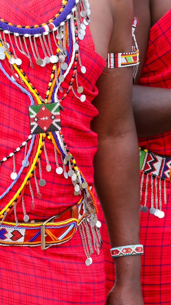 Graceful bead artistry