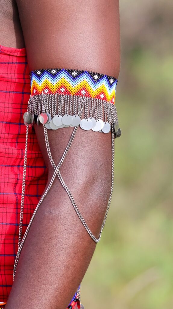 Graceful bead artistry