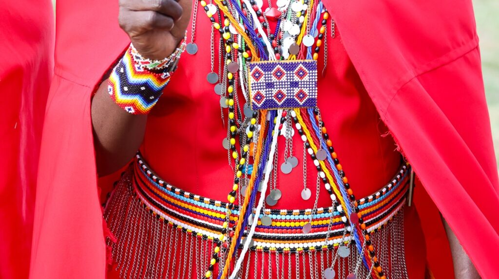 Beadmaking women crafting