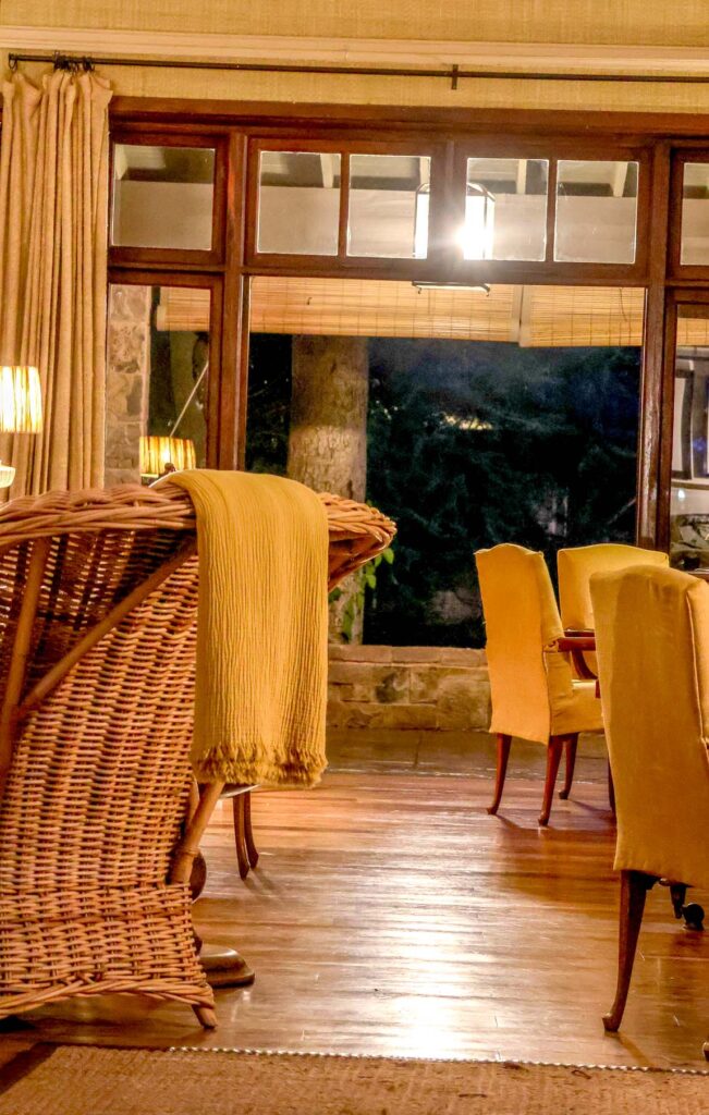 Decor at your cottage at Singita Sasakwa Lodge