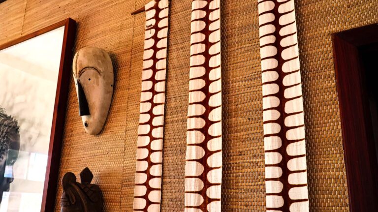 Decor at your cottage at Singita Sasakwa Lodge