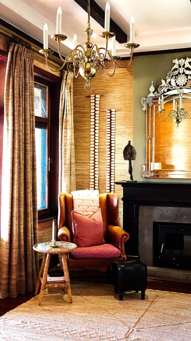 Decor at your cottage at Singita Sasakwa Lodge