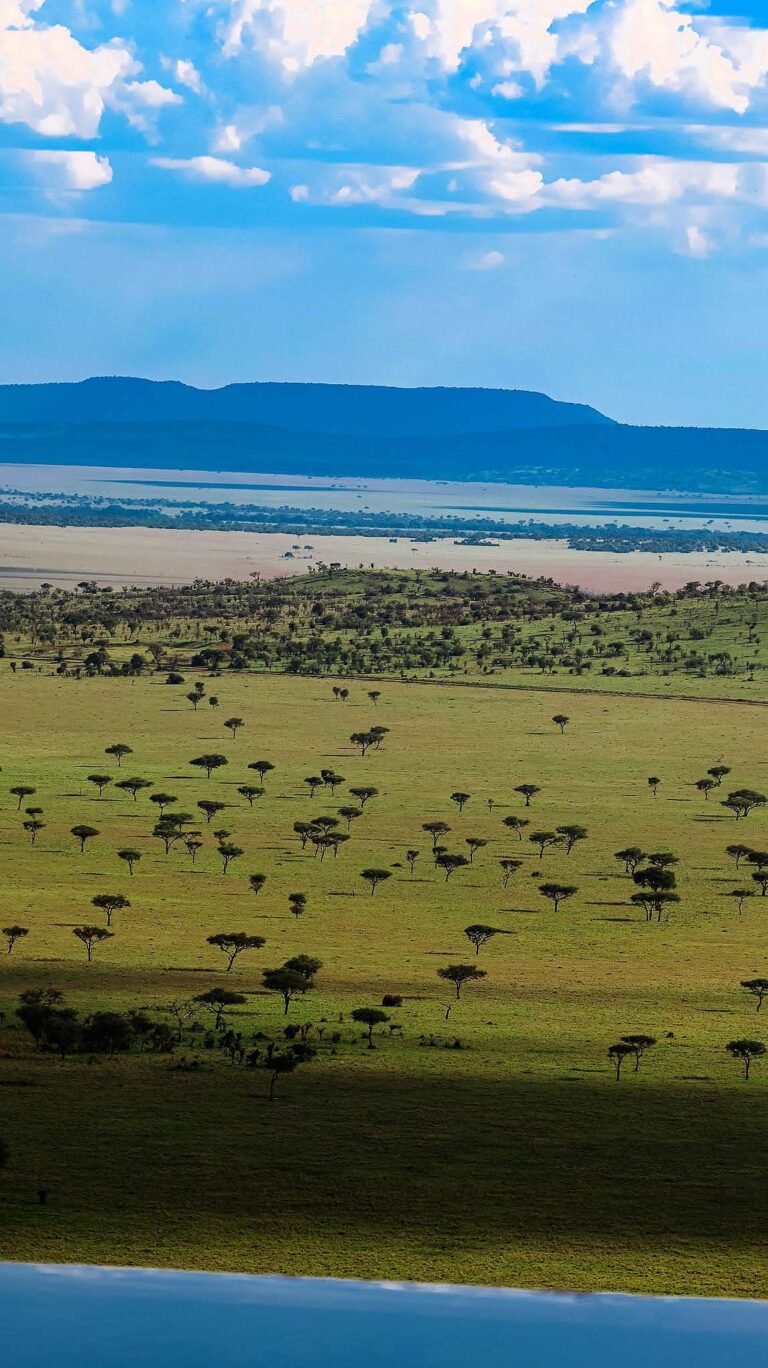 Singita Sasakwa lodge views over Grumeti