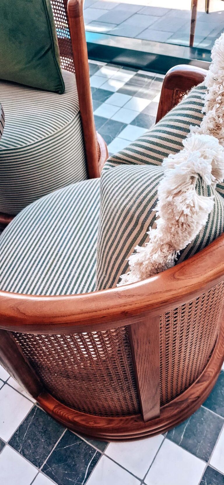 Decor in the room of Table Bay