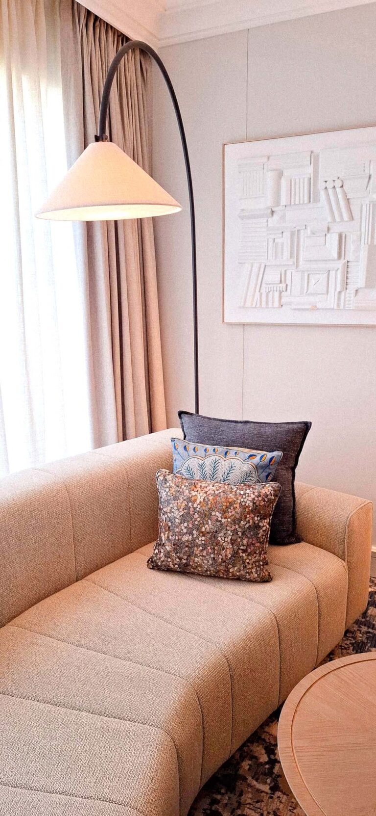 Decor in the room of Table Bay InterContinental