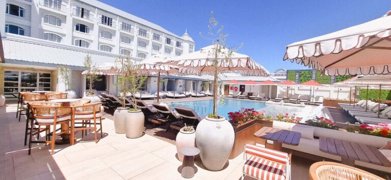 poolside Table Bay InterContinental