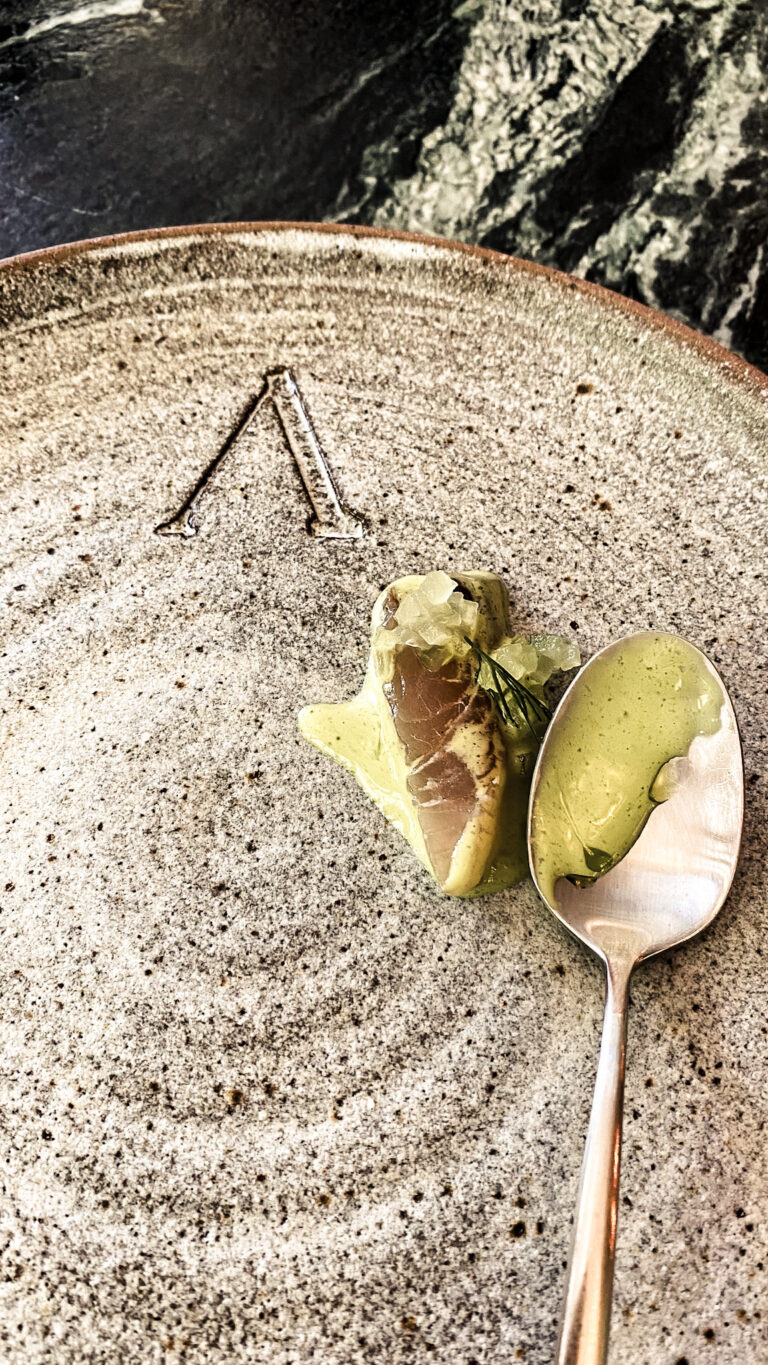 Fish on a plate