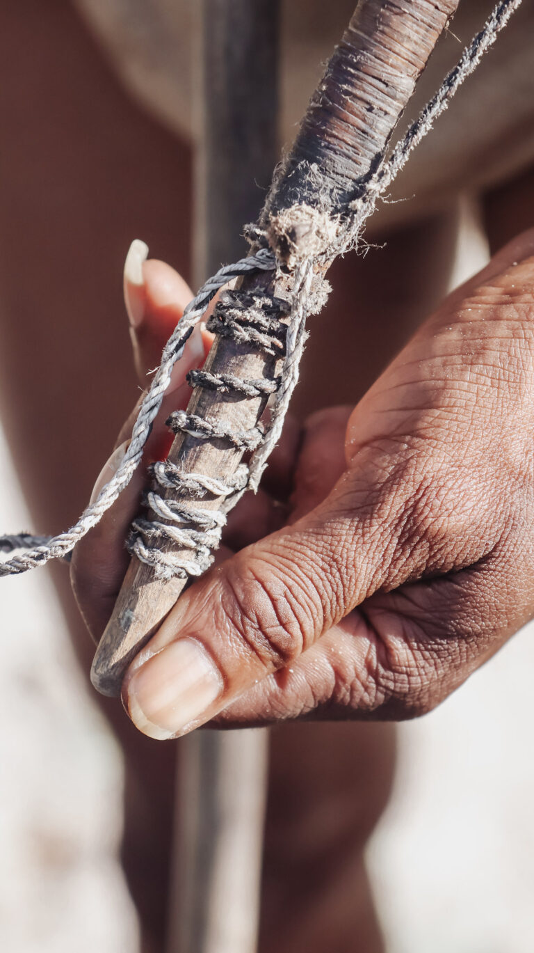 Bushman of the Makgadikgadi Pans
