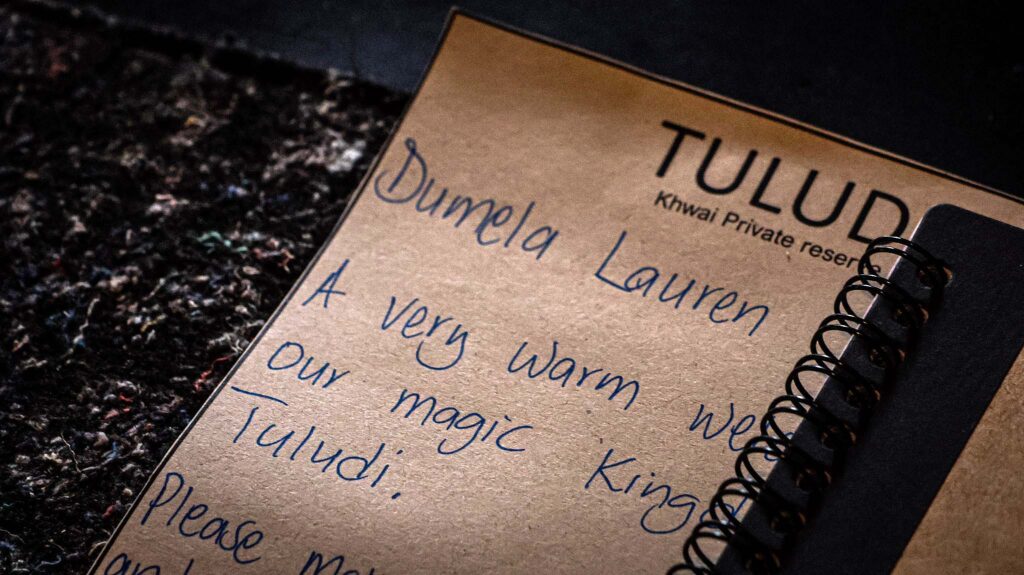 Tuludi welcome note